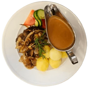 À la carte på Vägkrogen i Skultorp